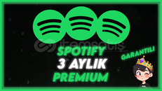 ⭐ 3 AYLIK SPOTİFY PREMİUM KENDİ HESABINIZA