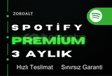  3x 3 Aylık Spotify Premium | Kendi Hesabınıza 