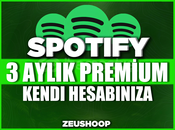 ⭐3 AYLIK SPOTİFY PREMiUM (KENDİ HESABINIZA) ⭐