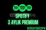 3x 3 Aylık Spotify Premium Kod⭐️Hesabınıza