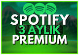 ⭐️ 3 Aylık Spotify Premium Kod - Hesabınıza