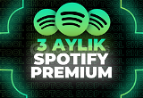 ⭐️ 3 Aylık Spotify Premium Kod - Hesabınıza