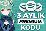 ✅3 Aylık Spotify Premium Kod (Hesabınıza)