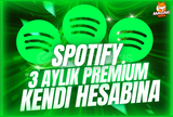3 Aylık Spotify Premium Kod [Kendi Hesabınıza] 