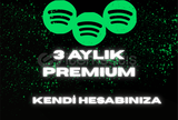 3 AYLIK SPOTİFY PREMUM