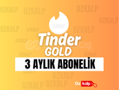 3 AYLIK TİNDER GOLD ÜYELİK KODU