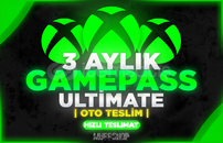  3 Aylık Xbox Game Pass ULTİMATE + Oto Teslim
