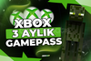 ⭐[3 AYLIK] Xbox Gamepass - Garantili ve Hızlı⭐