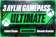 ⭐( 3 AYLIK ) XBOX GAMEPASS ULTİMATE ⭐
