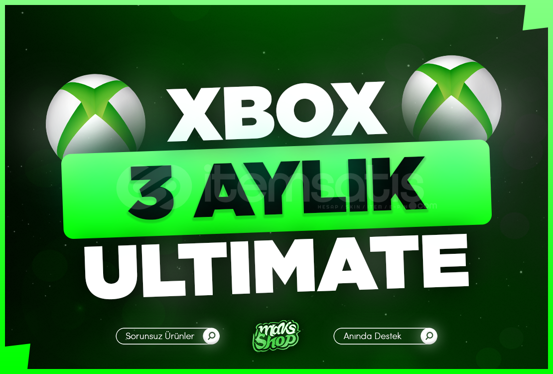 ⭐3 Aylık Xbox Gamepass Ultimate ⭐3 Aylık Xbox Gamepass Ultimate