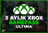 3 Aylık Xbox GamePass Ultimate | 7/24 TESLİMAT