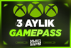 ⭐3 Aylık Xbox Gamepass Ultimate