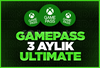 3 Aylık Xbox Gamepass Ultimate + Garanti