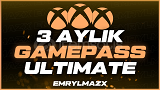 ⭐3 Aylık Xbox Gamepass Ultimate + Garanti ⭐