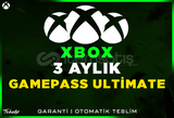 3 Aylık Xbox Gamepass Ultimate + Garanti