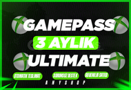 ⭐3 Aylık Xbox GamePass Ultimate / Garanti - Oto