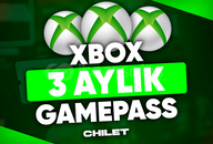 3 Aylık Xbox Gamepass Ultimate Hesap