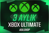 3 Aylık Xbox Gamepass Ultimate Hesap + Online