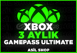 3 Aylık Xbox Gamepass Ultimate Hesap + Online