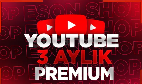3 AYLIK YOUTUBE PREMİUM 3 AYLIK YOUTUBE PREMİUM