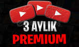 ⭐ 3 AYLIK YOUTUBE PREMİUM ⭐[KENDİ HESABINIZA]