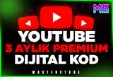 3 Aylık Youtube Premium Kod [Kendi Hesabınıza]