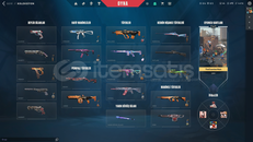 3 BIÇAK 2 VANDAL 2 PHANTOM 52 SKİNLİ HESAP