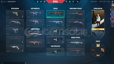 3 bıçaklı- Her silahta skin - peak yüce 