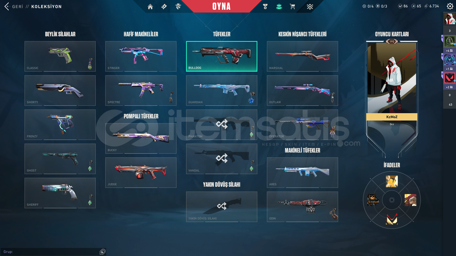 3 bıçaklı- Her silahta skin - peak yüce  3 bıçaklı- Her silahta skin - peak yüce