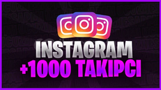 1000 ADET TAKİPÇİ 