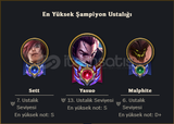 3 İhtişamlı Skin, 150k Yasuo, Bronz 4 Hesap