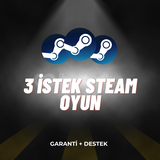 3 İSTEK OYUN STEAM ( GARANTİ )