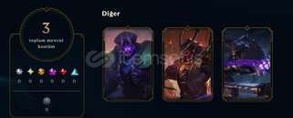 3 Kostümlü 25 Level EUW Hesap