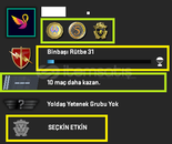 3 MADALYA 72 WİN 203 SAAT SEÇKİN HESAP