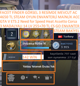 3 MADALYALI 14 LV 255+70 TL CS GO ENVANTERLİ VE