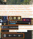 3 MADALYALI 35 LV 250+90 CS GO ENVANTERLİ EA SP