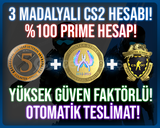 3 MADALYALI PRIME | YEŞİL FAKTÖR +FACEIT HAZIR