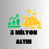 3 MİLYON ALTIN + 300BİN BONUS +40 SEVİYE ÜSTÜ