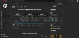 3 MİLYON GÖRÜNTÜLENMELİ 555 ABONELİ KANAL