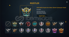 3 Oyun Modunda da Şampiyon Rozeti Olan Çar