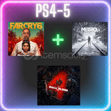 3 oyun tek fiyat ps4-5+hızlı teslimat