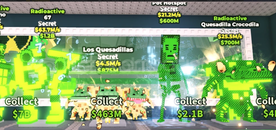 3 radioactive ve 1 los quesidillas