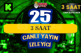 ⚜️3 SAAT ~ 25 KICK CANLI YAYIN İZLEYİCİ