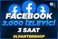 ⭐[3 SAAT] Facebook 2.000 Canlı Yayın İzlenme ⭐