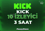 ⭐[3 SAAT] | KİCK 10 CANLI İZLEYİCİ⭐