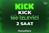 ⭐[2 SAAT] | KİCK 100 CANLI İZLEYİCİ⭐