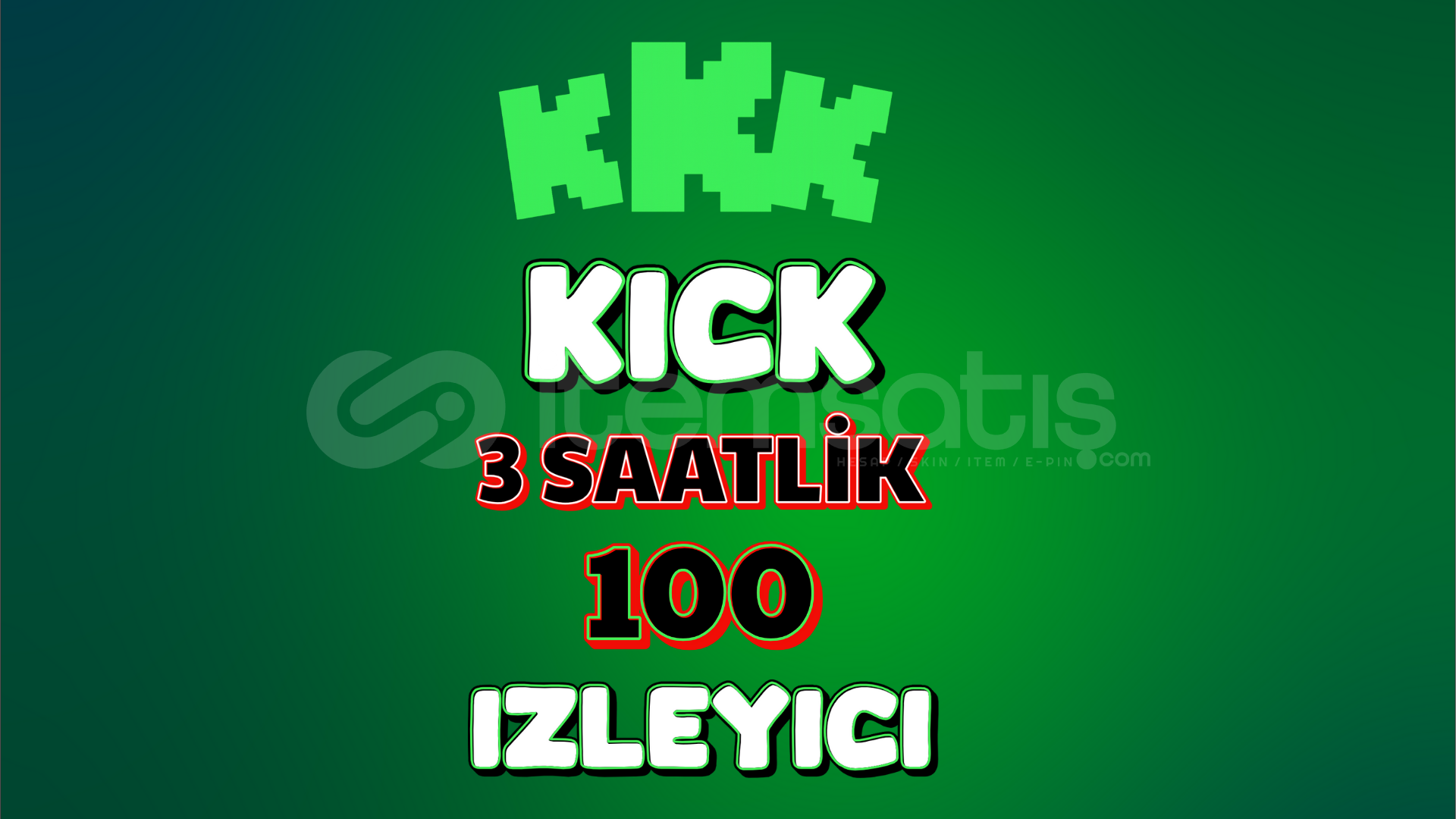 ⭐3 SAAT⭐KİCK 100 İZLEYİCİ⭐ ⭐3 SAAT⭐KİCK 100 İZLEYİCİ⭐