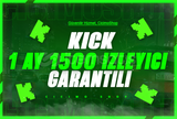 ⭐3 SAAT ⚡KİCK 1500 İZLEYİCİ ⭐