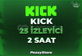 ⭐[2 SAAT] | KİCK 25 CANLI İZLEYİCİ⭐