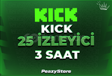 ⭐[3 SAAT] | KİCK 25 CANLI İZLEYİCİ⭐